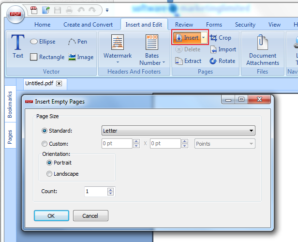 how to add another pdf to an existing pdf
